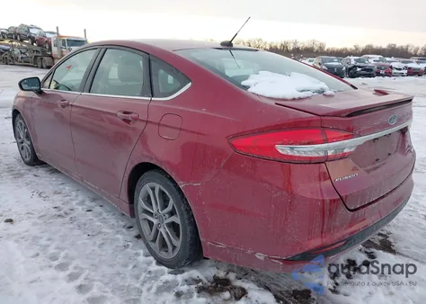 2017 Ford Fusion Se z USA, uszkodzony, nr VIN 3FA6P0HD7HR378315